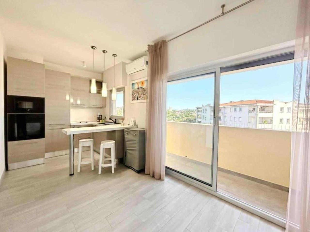 Il Gioiello : Apt 2 Pers, Clim, Piscine, Parking Antibes Ngoại thất bức ảnh